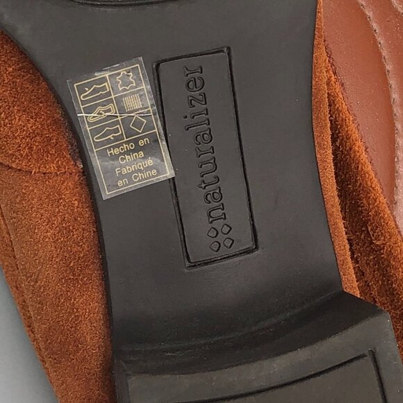 Naturalizer N5 Comfort Suede Mocassin Style Shoe - Picture 6 of 16